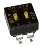 CTS Electronic Components 219-2LPST Büyütülmüş Görüntü