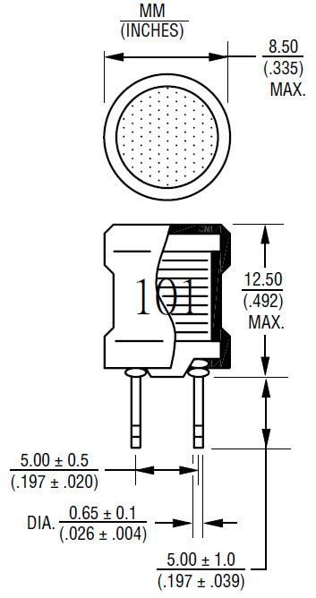 Bourns RLB0913 Radial Leaded Non-Shielded Inductors