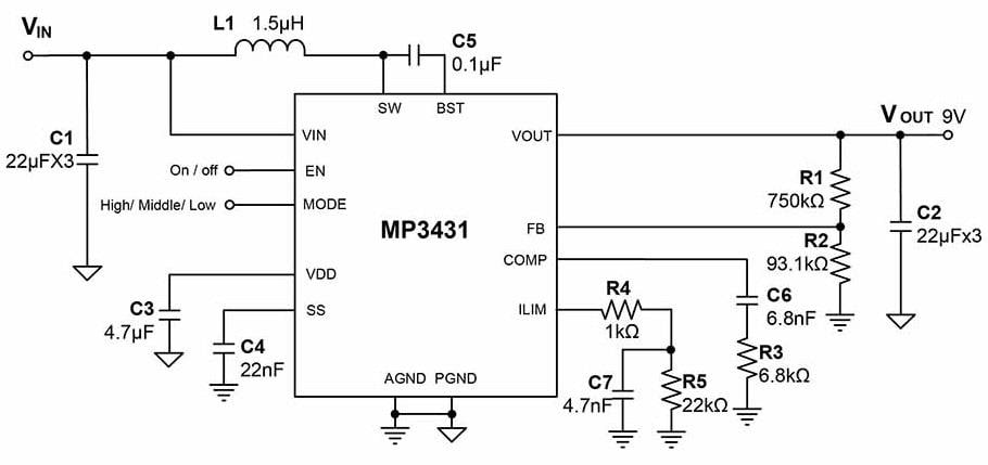 Monolithic Power Systems (MPS) MP3431 Switching Regulators