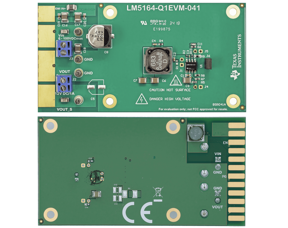 Texas Instruments LM5164-Q1EVM-041 Converter Evaluation Module
