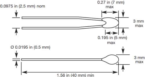 Amphenol Advanced Sensors NK Series NTC Thermistors