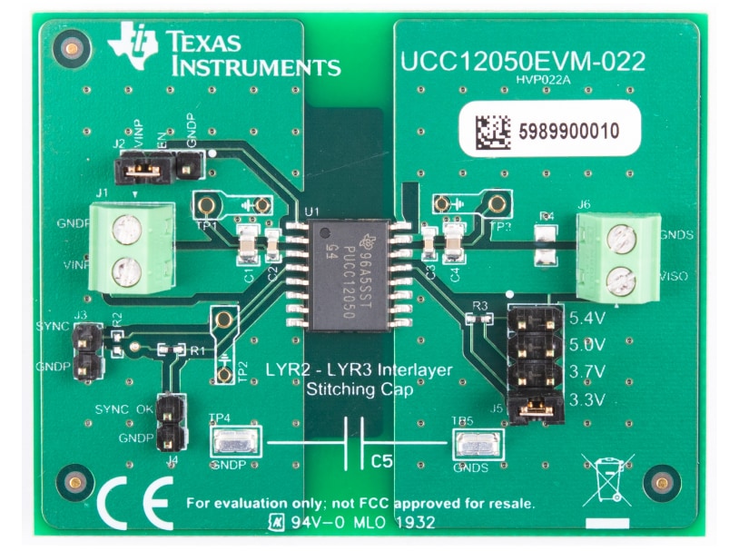 Location Circuit - Texas Instruments UCC12050EVM-022 Evaluation Module