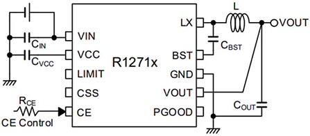 Application Circuit Diagram - Monolithic Power Systems (MPS) MP6908L Fast Turn-Off Intelligent Rectifier