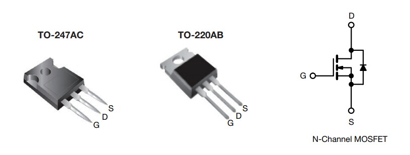 Vishay / Siliconix SIHx17N80AEF Series Power MOSFETs