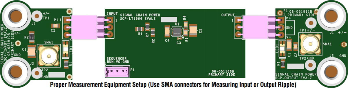 Analog Devices Inc. SCP-LT1964-EVALZ Signal Chain Evaluation Board