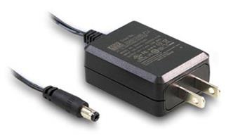 MEAN WELL SGAS15 Series 15W Industrial AC-DC Adapters