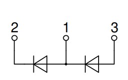 Block Diagram - IXYS MDMA65P1600TG Standard Rectifier Modules