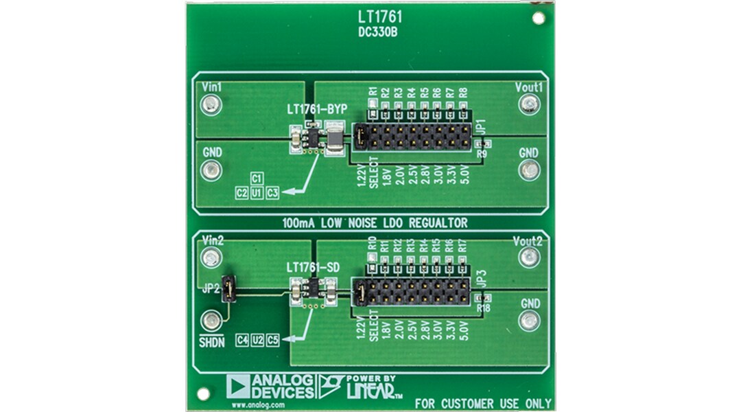 Analog Devices Inc. LT1761 Demo Board DC330B