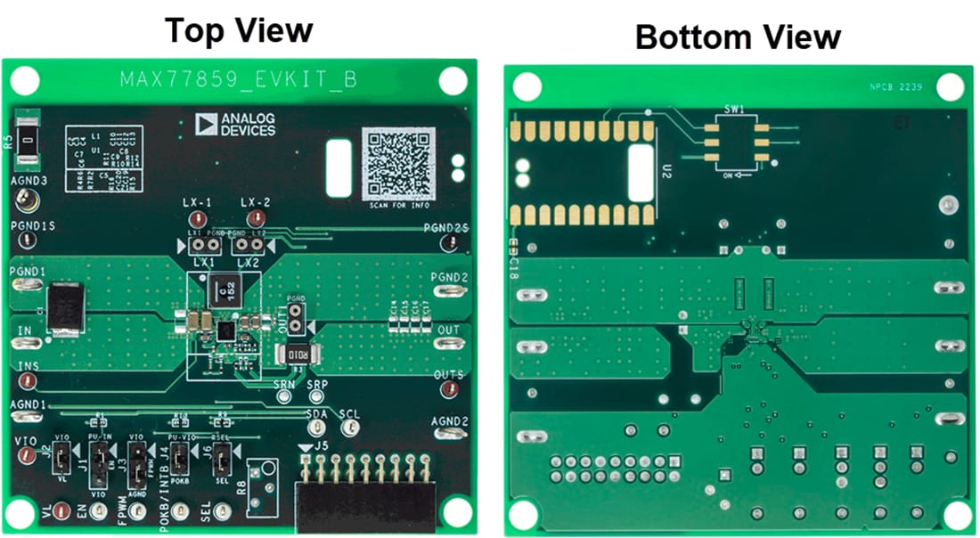 Mechanical Drawing - Analog Devices / Maxim Integrated MAX77859WEVKIT Evaluation Kit