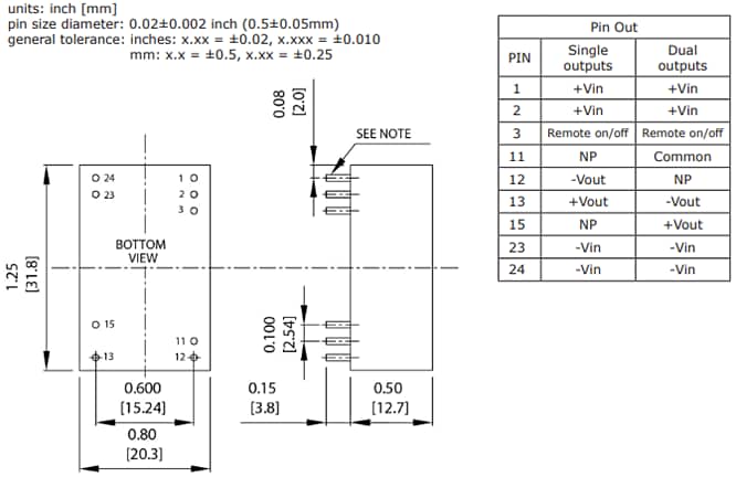 CUI Inc PRC10W Single/Dual Regulated DC-DC Converters