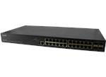 Lantronix SM24TAT4XB Managed Gigabit Ethernet PoE+ Switches