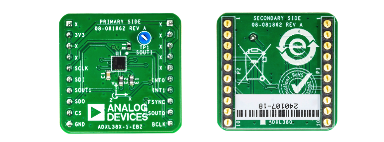 Analog Devices Inc. EVAL-ADXL380 Evaluation Boards