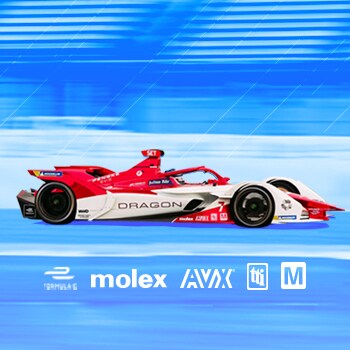Mouser Formula E landing page